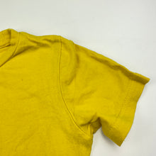 Load image into Gallery viewer, Boys Ollies, yellow cotton t-shirt / top, monster, armpit to armpit: 32cm, no size, GUC, size 3-4,  
