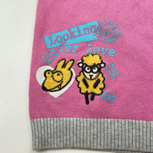 Load image into Gallery viewer, Girls Happy Dragon, knitted vest / sleeveless sweater, armpit to armpit: 30cm, no size, EUC, size 5-6,  