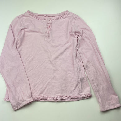 Girls Anko, cotton long sleeve top, GUC, size 7,  
