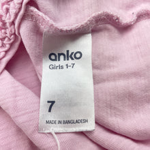 Load image into Gallery viewer, Girls Anko, cotton long sleeve top, GUC, size 7,  