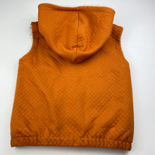 Load image into Gallery viewer, Girls Mango, fleece lined hooded vest / sweater, GUC, size 10,  