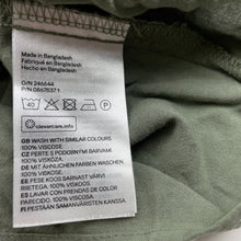 Load image into Gallery viewer, Girls H&amp;M, khaki viscose tie front top, EUC, size 12,  
