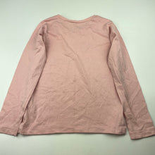 Load image into Gallery viewer, Girls Anko, pink cotton long sleeve t-shirt / top, EUC, size 6,  