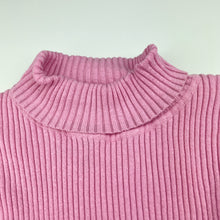 Load image into Gallery viewer, Girls B Collection, ribbed stretchy roll neck top, FUC, size 6,  
