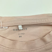 Load image into Gallery viewer, Girls Name It, stretchy t-shirt / top, leopard, GUC, size 1,  