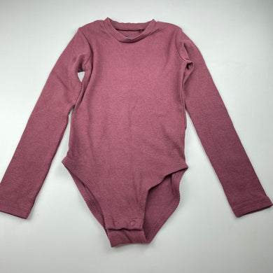 Girls Anko, ribbed stretchy long sleeve bodysuit, EUC, size 6,  