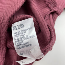 Load image into Gallery viewer, Girls Anko, ribbed stretchy long sleeve bodysuit, EUC, size 6,  