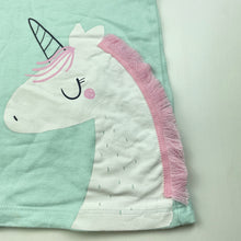 Load image into Gallery viewer, Girls Anko, soft cotton t-shirt / top, unicorn, EUC, size 5,  