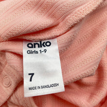 Load image into Gallery viewer, Girls Anko, soft feel ribbed bodysuit, EUC, size 7,  