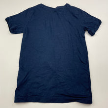 Load image into Gallery viewer, Boys Anko, navy cotton henley t-shirt / top, GUC, size 4,  