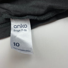 Load image into Gallery viewer, Boys Anko, spliced cotton long sleeve top, GUC, size 10,  