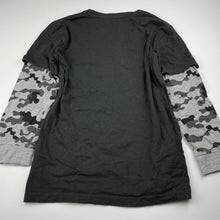 Load image into Gallery viewer, Boys Anko, spliced cotton long sleeve top, GUC, size 10,  