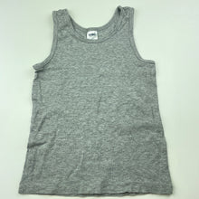 Load image into Gallery viewer, Boys Anko, grey marle singlet top, GUC, size 4-6,  