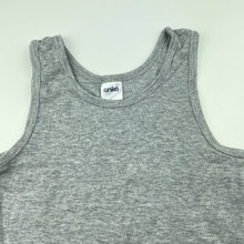 Load image into Gallery viewer, Boys Anko, grey marle singlet top, GUC, size 4-6,  