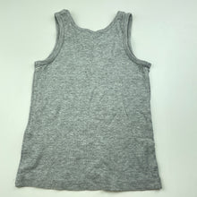 Load image into Gallery viewer, Boys Anko, grey marle singlet top, GUC, size 4-6,  