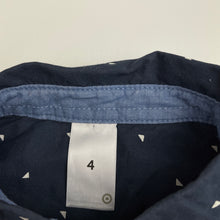 Load image into Gallery viewer, Boys Target, lightweight cotton short sleeve shirt, GUC, size 4,  