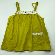 Load image into Gallery viewer, Girls Number One Kids, lace trim cotton summer top, EUC, size 7-8,  