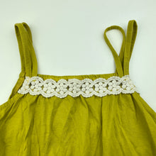 Load image into Gallery viewer, Girls Number One Kids, lace trim cotton summer top, EUC, size 7-8,  