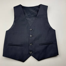 Load image into Gallery viewer, Boys Ollie's Place, dark blue formal waistcoat / vest, GUC, size 8,  