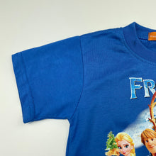 Load image into Gallery viewer, unisex Super Sen, Frozen lightweight t-shirt / top, GUC, size 5,  