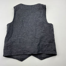 Load image into Gallery viewer, Boys Peter Morrissey, lined cotton waistcoat / vest, GUC, size 6,  