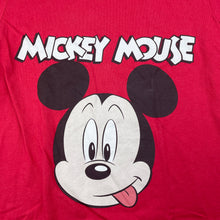 Load image into Gallery viewer, Boys Cotton On, Disney Mickey Mouse red cotton t-shirt / top, GUC, size 8,  