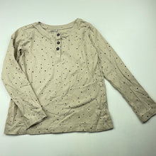 Load image into Gallery viewer, Girls Anko, cotton long sleeve henley top, GUC, size 5,  