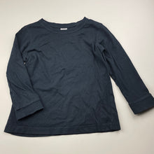 Load image into Gallery viewer, Boys Target, navy cotton long sleeve top, GUC, size 4,  