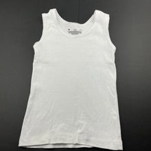 Load image into Gallery viewer, Girls Target, white cotton singlet top, GUC, size 3-4,  