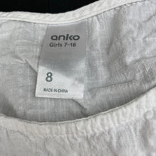 Load image into Gallery viewer, Girls Anko, lightweight loose fit summer top, GUC, size 8,  