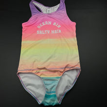 Load image into Gallery viewer, Girls Wave Zone, rainbow swim one-piece, EUC, size 16,  
