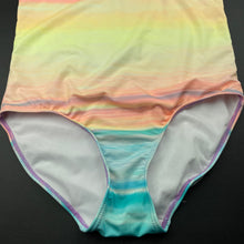 Load image into Gallery viewer, Girls Wave Zone, rainbow swim one-piece, EUC, size 16,  