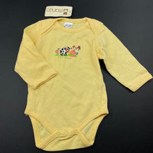 Load image into Gallery viewer, unisex Mango, soft cotton bodysuit / romper, NEW, size 00,  