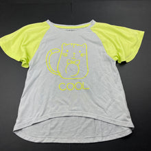 Load image into Gallery viewer, Girls Emerson, lightweight t-shirt / top, cat, EUC, size 6,  