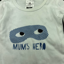 Load image into Gallery viewer, Boys Kids &amp; Co, soft cotton bodysuit / romper, GUC, size 0000,  