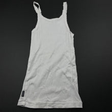 Load image into Gallery viewer, Girls Bonds, white cotton singlet top, FUC, size 6,  
