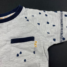 Load image into Gallery viewer, Boys Anko, grey marle t-shirt / top, FUC, size 1,  