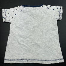 Load image into Gallery viewer, Boys Anko, grey marle t-shirt / top, FUC, size 1,  