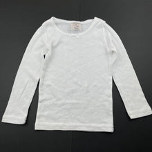 Load image into Gallery viewer, Girls Brilliant Basics, pointelle long sleeve top, EUC, size 4,  