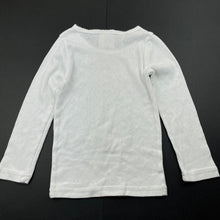 Load image into Gallery viewer, Girls Brilliant Basics, pointelle long sleeve top, EUC, size 4,  