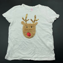 Load image into Gallery viewer, Girls Cotton On, Christmas novelty t-shirt / top, GUC, size 8,  