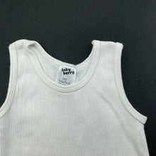 Load image into Gallery viewer, unisex Baby Berry, ribbed cotton singlet top, GUC, size 00,  