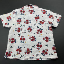 Load image into Gallery viewer, Boys lightweight, Christmas short sleeve shirt, EUC, size 5,  