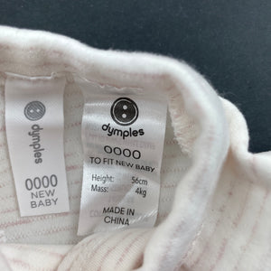 Girls Dymples, soft feel long sleeve top, EUC, size 0000,  