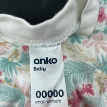 Load image into Gallery viewer, Girls Anko, cotton zip coverall / romper, EUC, size 00000,  