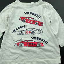 Load image into Gallery viewer, Boys Anko, cotton long sleeve t-shirt / top, cars, EUC, size 1,  
