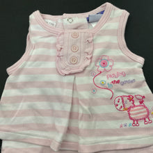 Load image into Gallery viewer, Girls UNICORN, embroidered soft cotton romper, EUC, size 0000,  