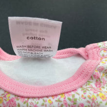 Load image into Gallery viewer, Girls Osh Kosh, embroidered floral cotton top, EUC, size 0000,  