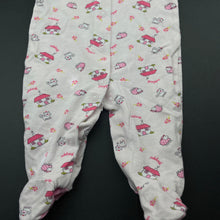 Load image into Gallery viewer, Girls Osh Kosh, stretchy coverall / romper, EUC, size 0000,  