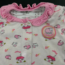 Load image into Gallery viewer, Girls Osh Kosh, stretchy coverall / romper, EUC, size 0000,  